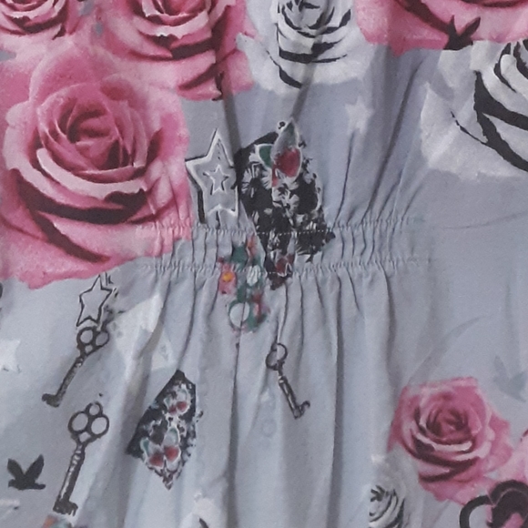 ECHO RED SCRUB TOP - Picture 8 of 8